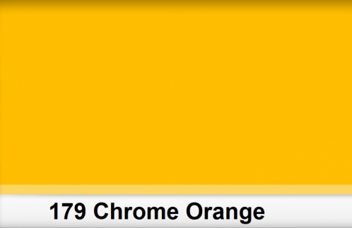 Lee 179 Chrome Orange filtr folia - arkusz 50 x 60 cm