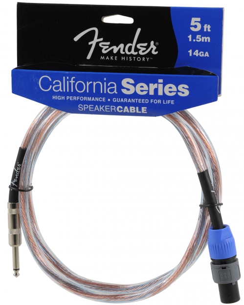 Fender California Clear 5′14 GA przewd gonikowy jack/speakon