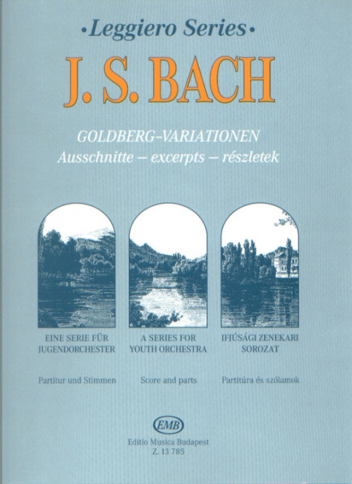 PWM Bach Johann Sebastian - Wariacje Goldbergowskie na orkiestr kameraln. Seria Leggiero (partytura i gosy)