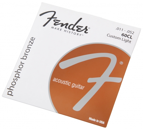 Fender 60CL PB struny do gitary akustycznej 11-52