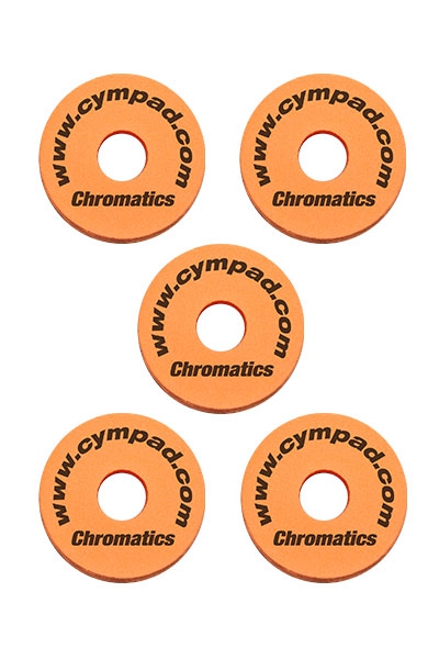 Cympad Chromatic 40/15mm Set Orange podkadki do talerzy perkusyjnych (5 szt.), pomaraczowe