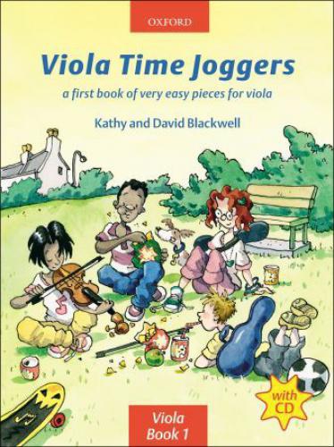 PWM Blackwell Kathy, David - Viola time joggers. A first book of very easy pieces for viola (utwory na altwk + CD)