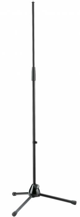 K&M 201/2 black statyw mikrofonowy prosty, czarny
