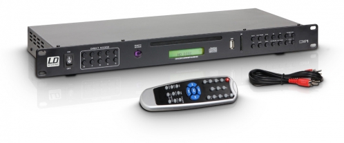 LD Systems CDMP-1 odtwarzacz CD/MP3/USB (19″)