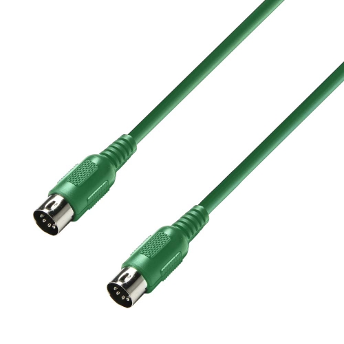Adam Hall K3 MIDI 0300 GRN kabel MIDI 3m (zielony)