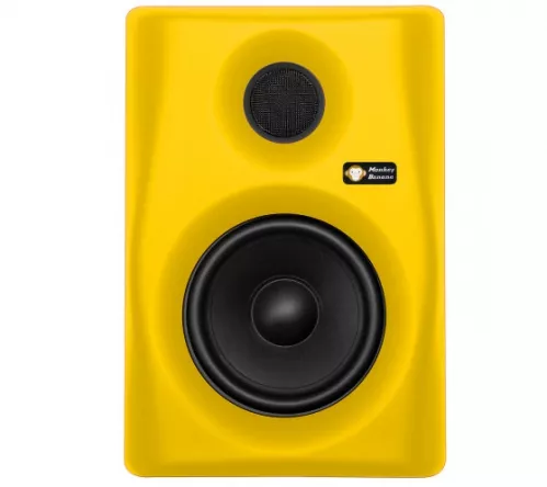 Monkey Banana Gibbon 5 Yellow monitor aktywny 5,25″ + 1″ (45W LF + 35W HF), kolor żółty Monkey Banana Gibbon 5 Yellow monitor aktywny 5,25″ + 1″ (45W LF + 35W HF), kolor żółty