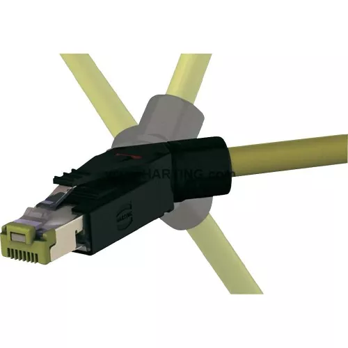 Harting 09-45-151-1561 wtyk kablowy RJ45 Cat6, 45st Harting 09-45-151-1561 wtyk kablowy RJ45 Cat6, 45st