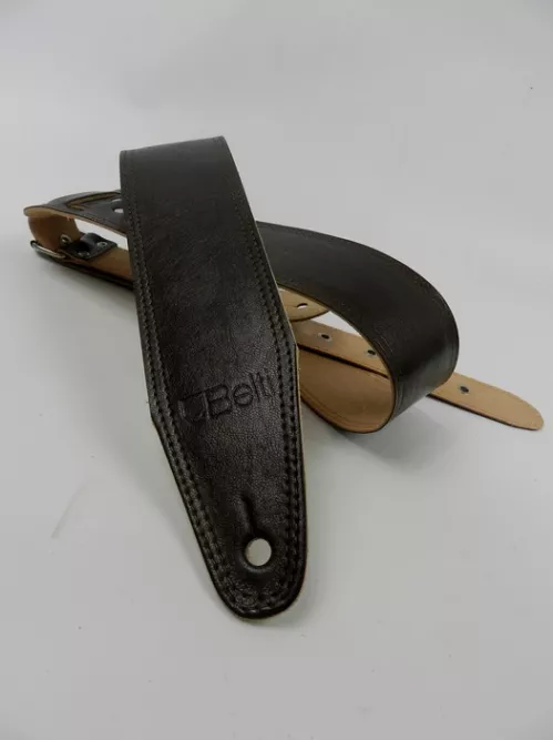 Belti GS20 Z12 pasek gitarowy skórzany ciemny brąz Belti GS20 Z12 pasek gitarowy skórzany ciemny brąz