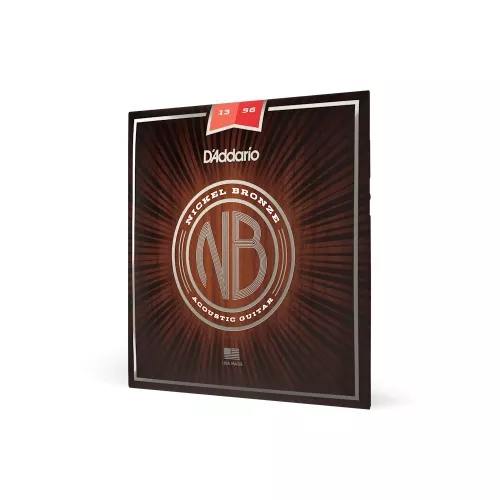 D′Addario NB1356 Nickel Bronze struny do gitary akustycznej 13-56 D′Addario NB1356 Nickel Bronze struny do gitary akustycznej 13-56