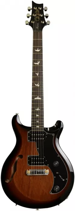 PRS S2 Mira Semi-Hollow McCarty Tobacco Burst Birds gitara elektryczna PRS S2 Mira Semi-Hollow McCarty Tobacco Burst Birds gitara elektryczna