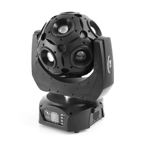 Flash LED ROTATING BALL 12x12W OSRAM 12 sekcji NO LIMIT - głowa ruchoma Flash LED ROTATING BALL 12x12W OSRAM 12 sekcji NO LIMIT - głowa ruchoma