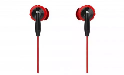 JBL Inspire 100 słuchawki sportowe, douszne, czarno-czerwone JBL Inspire 100 słuchawki sportowe, douszne, czarno-czerwone