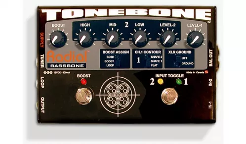 Radial Tonebone Bassbone OD preamp do gitary basowej - WYPRZEDAŻ Radial Tonebone Bassbone OD preamp do gitary basowej - WYPRZEDAŻ