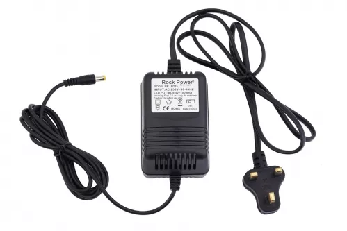 RockPower NT 15UK 9,5V AC wtyk angielski, zasilacz do keyboardu RockPower NT 15UK 9,5V AC wtyk angielski, zasilacz do keyboardu