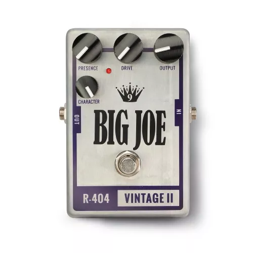 Big Joe Raw Series R-404 Vintage Tube 2 efekt gitarowy Big Joe Raw Series R-404 Vintage Tube 2 efekt gitarowy