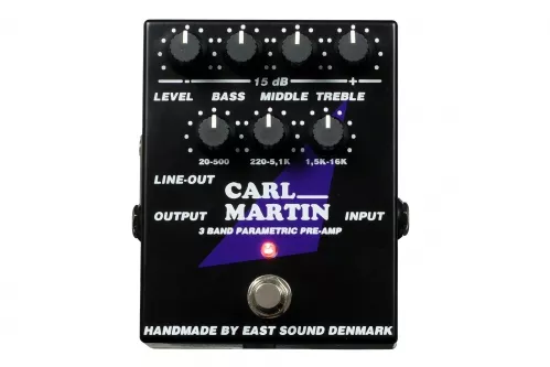 Carl Martin 3 Band Parametric efekt gitarowy Carl Martin 3 Band Parametric efekt gitarowy