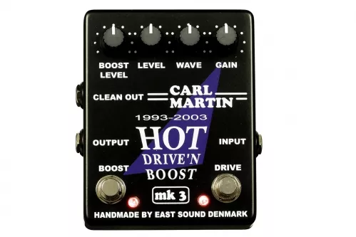 Carl Martin Hot Drive′n Boost MKIII efekt gitarowy Carl Martin Hot Drive′n Boost MKIII efekt gitarowy