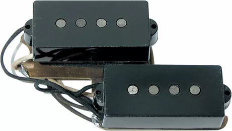 Seymour Duncan ANT PBH Antiquity P-Bass Split Coil Pickup przetwornik do basu z podniesionymi magnesami, czarny Seymour Duncan ANT PBH Antiquity P-Bass Split Coil Pickup przetwornik do basu z podniesionymi magnesami, czarny