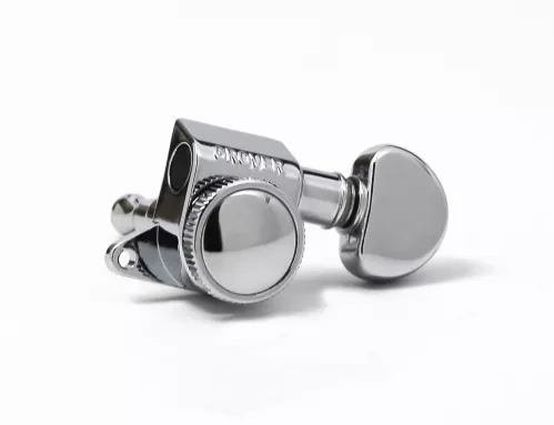 Grover Rotogrip Mini 505C6 blokowane klucze gitarowe, 6 w linii (chrom) Grover Rotogrip Mini 505C6 blokowane klucze gitarowe, 6 w linii (chrom)