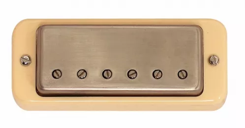 Seymour Duncan ANTII AMHB Antiquity II - Mini Bridge Humbucker, przetwornik do gitary elektrycznej mocowanie jak w P90 do montażu przy mostku, kolor niklowany Seymour Duncan ANTII AMHB Antiquity II - Mini Bridge Humbucker, przetwornik do gitary elektrycznej mocowanie jak w P90 do montażu przy mostku, kolor niklowany