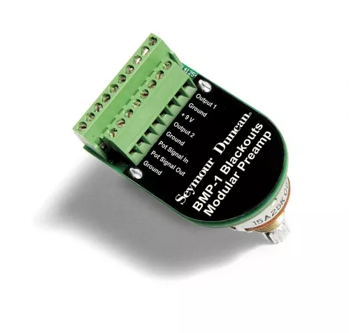 Seymour Duncan BMP-1 Blackouts Preamp z potencjometrem o szyjce (10mm) Seymour Duncan BMP-1 Blackouts Preamp z potencjometrem o szyjce (10mm)
