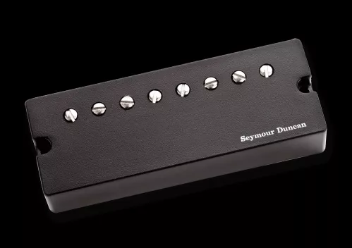 Seymour Duncan SENT SB BK 8 STR Sentient, przetwornik do gitary typu Humbucker do montażu przy gryfie, 8-strun, Active Mount, czarny Seymour Duncan SENT SB BK 8 STR Sentient, przetwornik do gitary typu Humbucker do montażu przy gryfie, 8-strun, Active Mount, czarny