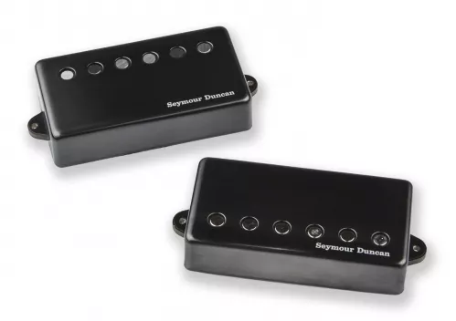 Seymour Duncan LOOMIS 6S BLK Jeff Loomis przetworniki do gitary typu Humbucker Set, 6-strun, Passive Mount, czarny Seymour Duncan LOOMIS 6S BLK Jeff Loomis przetworniki do gitary typu Humbucker Set, 6-strun, Passive Mount, czarny