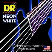 DR NEON Hi-Def White - struny do gitary elektrycznej, Heavy & Light, .009-.046 DR NEON Hi-Def White - struny do gitary elektrycznej, Heavy & Light, .009-.046