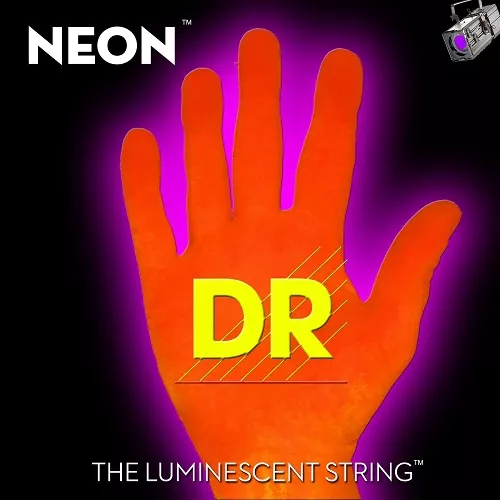 DR NEON Hi-Def Orange - struny do gitary basowej, 6-String, Medium, .030-.125 DR NEON Hi-Def Orange - struny do gitary basowej, 6-String, Medium, .030-.125