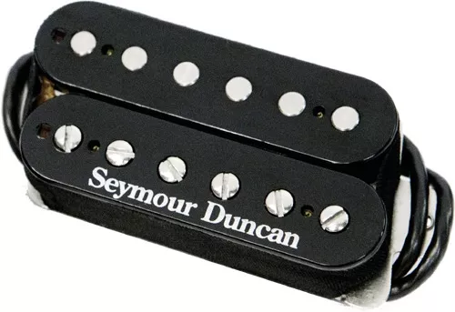 Seymour Duncan SH 1B NH ′59 Model, przetwornik do gitary typu Humbucker do montażu przy mostku (dla Gibson & Epiphone Nighthawk), kolor czarny Seymour Duncan SH 1B NH ′59 Model, przetwornik do gitary typu Humbucker do montażu przy mostku (dla Gibson & Epiphone Nighthawk), kolor czarny