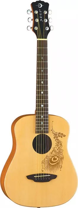 Luna Safari Henna gitara akustyczna 3/4 Luna Safari Henna gitara akustyczna 3/4