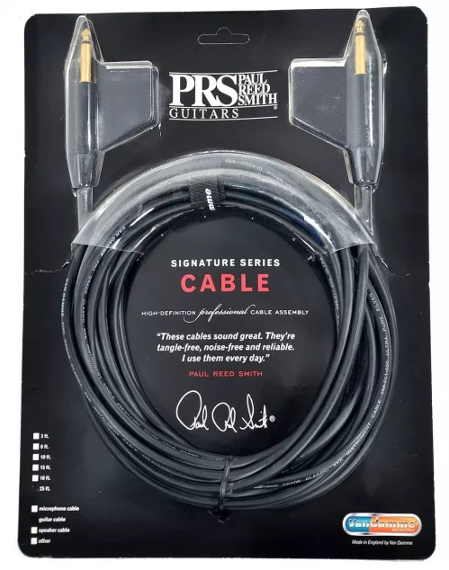 PRS kabel gitarowy 7.6m jack/jack PRS kabel gitarowy 7.6m jack/jack