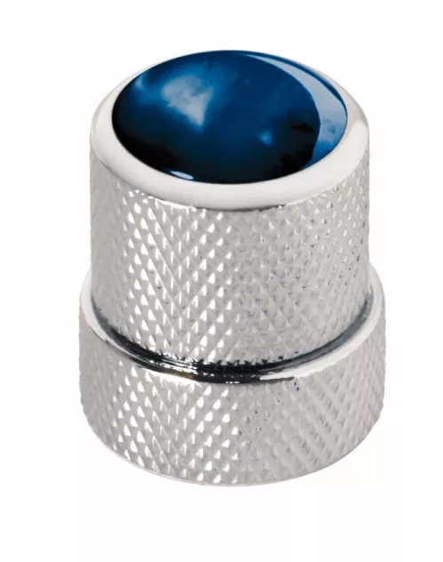 Warwick WAR-30518-CR-BLUE-CAP St Knopf, rund 4-6mm, Bl Kap CR st knob, round 4-6mm, bl Cap CR, gałka potencjometru Warwick WAR-30518-CR-BLUE-CAP St Knopf, rund 4-6mm, Bl Kap CR st knob, round 4-6mm, bl Cap CR, gałka potencjometru