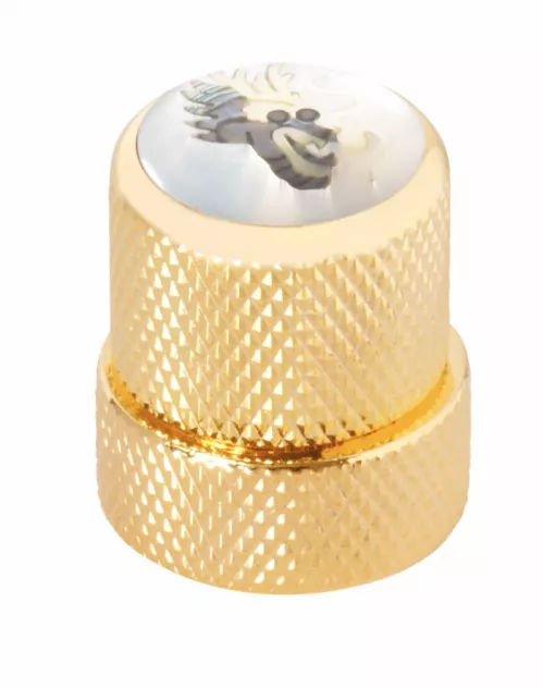 Warwick WAR-30516-GD-DRAGON St Knopf, rund 4-6mm, Dragon, GD st knob, round 4-6mm, Dragon, GD, gałka potencjometru Warwick WAR-30516-GD-DRAGON St Knopf, rund 4-6mm, Dragon, GD st knob, round 4-6mm, Dragon, GD, gałka potencjometru