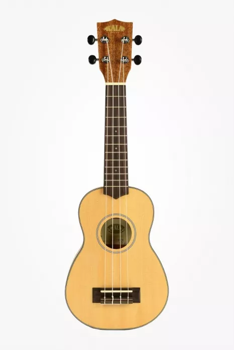 Kala KA SSTU Spruce Top Mahogany Travel Soprano, ukulele sopranowe z pokrowcem Kala KA SSTU Spruce Top Mahogany Travel Soprano, ukulele sopranowe z pokrowcem