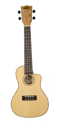 Kala KA SSTU SMC C EQ Spruce Top,Spalted Map.Trav.Concert, ukulele koncertowe z pokrowcem Kala KA SSTU SMC C EQ Spruce Top,Spalted Map.Trav.Concert, ukulele koncertowe z pokrowcem