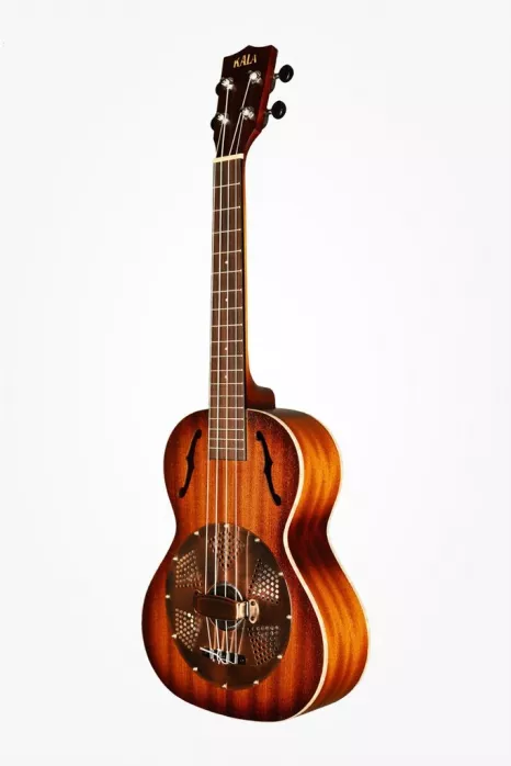 Kala KALA-KA-RES-BRS Tenor Resonator Ukulele, ukulele tenorowe z pokrowcem, kolor Sunburst Kala KALA-KA-RES-BRS Tenor Resonator Ukulele, ukulele tenorowe z pokrowcem, kolor Sunburst