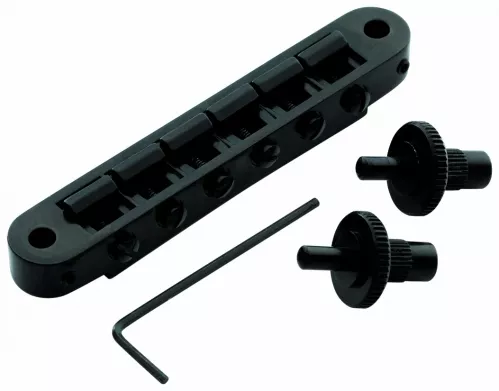 TonePros TP6-B - Tune-o-matic Bridge, mostek do gitary, czarny TonePros TP6-B - Tune-o-matic Bridge, mostek do gitary, czarny