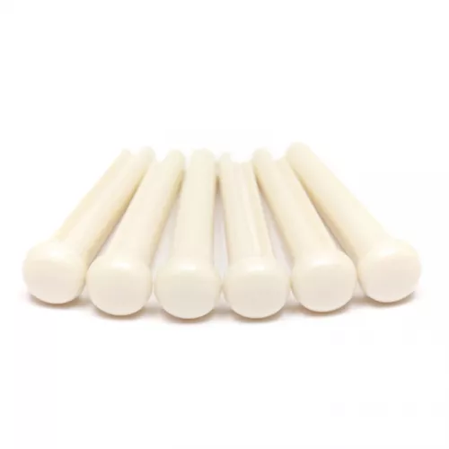 Graphtech LP-1100-60 - Traditional Style Bridge Pins, White, no Inlay, pin (kołek) do gitary akustycznej, biały Graphtech LP-1100-60 - Traditional Style Bridge Pins, White, no Inlay, pin (kołek) do gitary akustycznej, biały