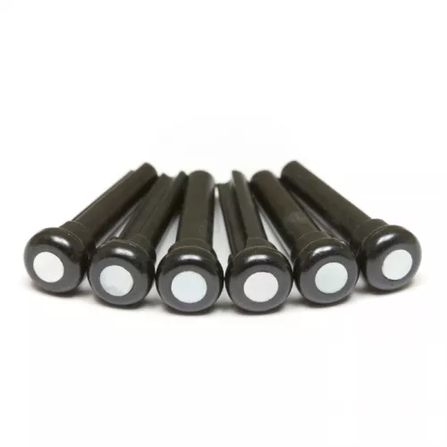 Graphtech LP-2044-60 - Presentation Style Bridge Pins, White, Mother of Pearl Inlay, pin (kołek) do gitary akustycznej, biały Graphtech LP-2044-60 - Presentation Style Bridge Pins, White, Mother of Pearl Inlay, pin (kołek) do gitary akustycznej, biały