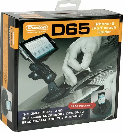 Dunlop D65 - Guitar ITouch - IPhone holder uchwyt Dunlop D65 - Guitar ITouch - IPhone holder uchwyt
