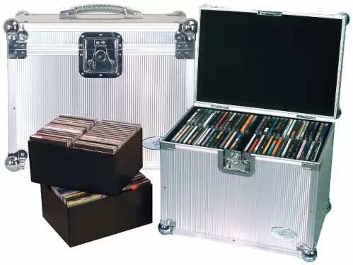 Rockcase RC-27341-A Flight Case - DJ Case for 120 CDs, futerał na płyty CD- 120 szt Rockcase RC-27341-A Flight Case - DJ Case for 120 CDs, futerał na płyty CD- 120 szt