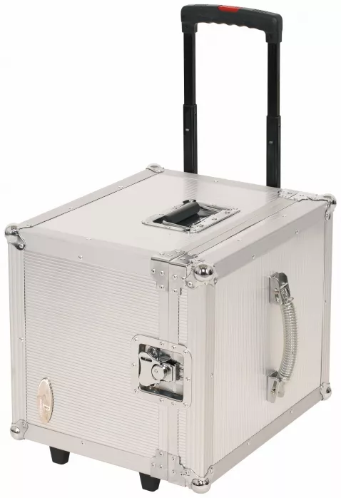 Rockcase RC-27165-A Flight Case - DJ Record Trolly for 100 Lps, futerał na płyty winylowe Rockcase RC-27165-A Flight Case - DJ Record Trolly for 100 Lps, futerał na płyty winylowe