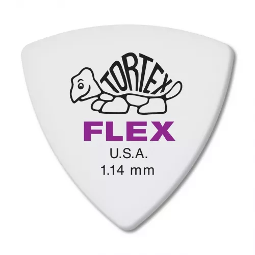 Dunlop Tortex Flex Triangle Pick, kostka gitarowa 1.14 mm Dunlop Tortex Flex Triangle Pick, kostka gitarowa 1.14 mm