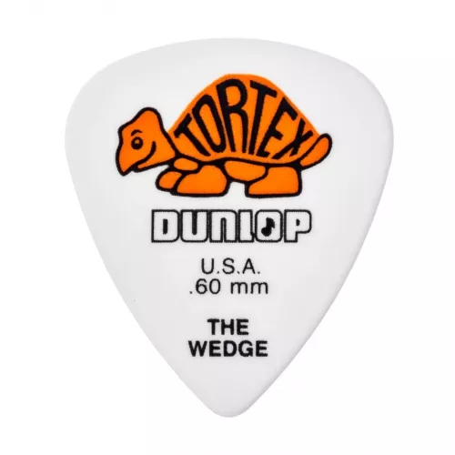 Dunlop Tortex Wedge Pick, kostka gitarowa 0,60 mm Dunlop Tortex Wedge Pick, kostka gitarowa 0,60 mm