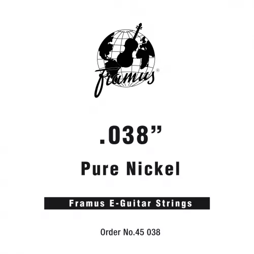 Framus Blue Label - struna pojedyncza do gitary elektrycznej, .038, wound Framus Blue Label - struna pojedyncza do gitary elektrycznej, .038, wound