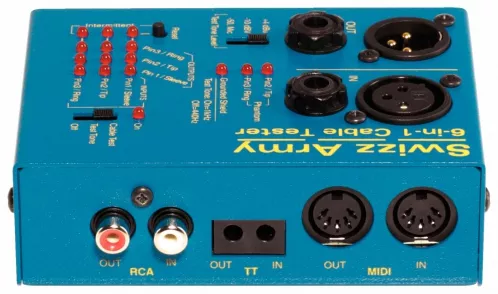 Morley EBTECH Swizz Army 6-in-1 tester kabli Morley EBTECH Swizz Army 6-in-1 tester kabli