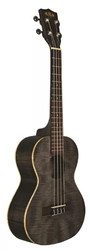 Kala Exotic Mahogany Ply Tenor Ukulele Black ukulele tenorowe + pokrowiec Kala Exotic Mahogany Ply Tenor Ukulele Black ukulele tenorowe + pokrowiec
