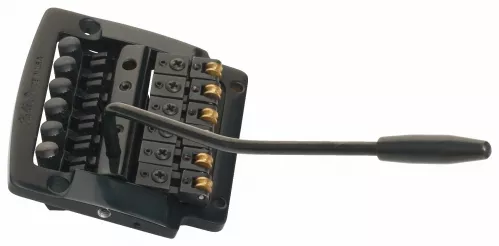 Kahler 2320 - Flat Mount Guitar Tremolo, Brass Cam, Brass Saddles - czarny mostek do gitary Kahler 2320 - Flat Mount Guitar Tremolo, Brass Cam, Brass Saddles - czarny mostek do gitary