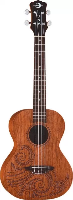 Luna Mahogany Tattoo Tenor ukulele tenorowe Luna Mahogany Tattoo Tenor ukulele tenorowe